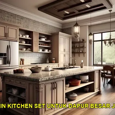 Panduan Kreatif Untuk Memahami Desain Kitchen Set Dapur Besar di Jogja